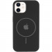 Фото Чехол Silicone Case Full Protective (AA) with Magnetic Safe для Apple iPhone 11 (6.1") (Черный / Black) на vchehle.ua