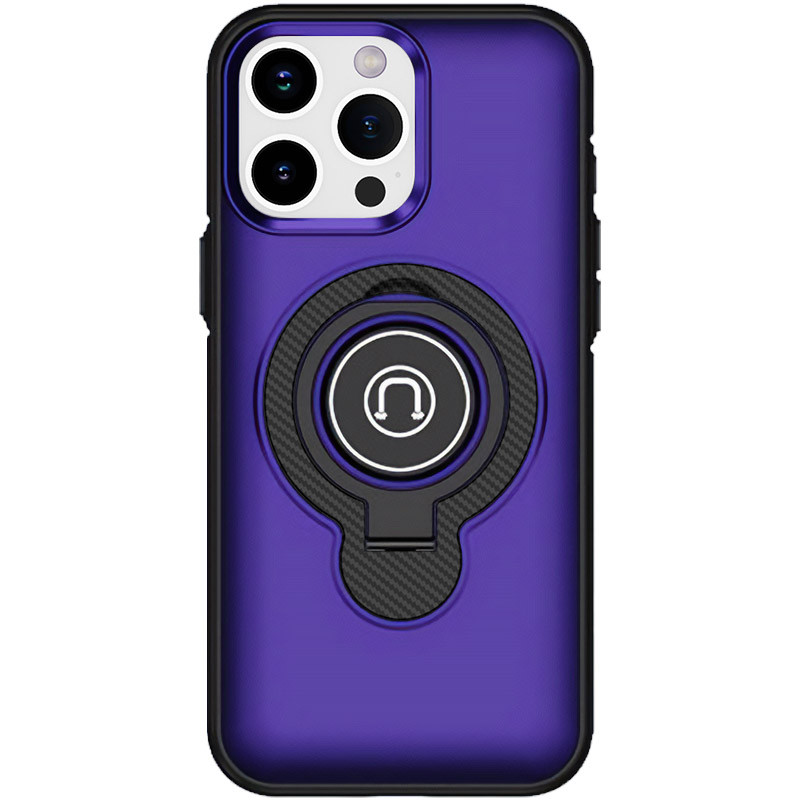TPU+Textured PC Magnet для Apple iPhone 15 Pro Max (6.7") (Purple) в магазине vchehle.ua