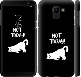

Чехол Уставший кот для Samsung Galaxy J6 2018 874137