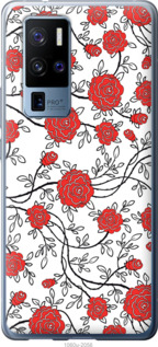 

Чехол Красные розы на белом фоне для Vivo X50 Pro Plus 1388939