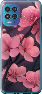 Чехол Пурпурная сакура для Motorola G100