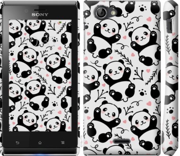 

Чохол Панди на Sony Xperia J ST26i 723211