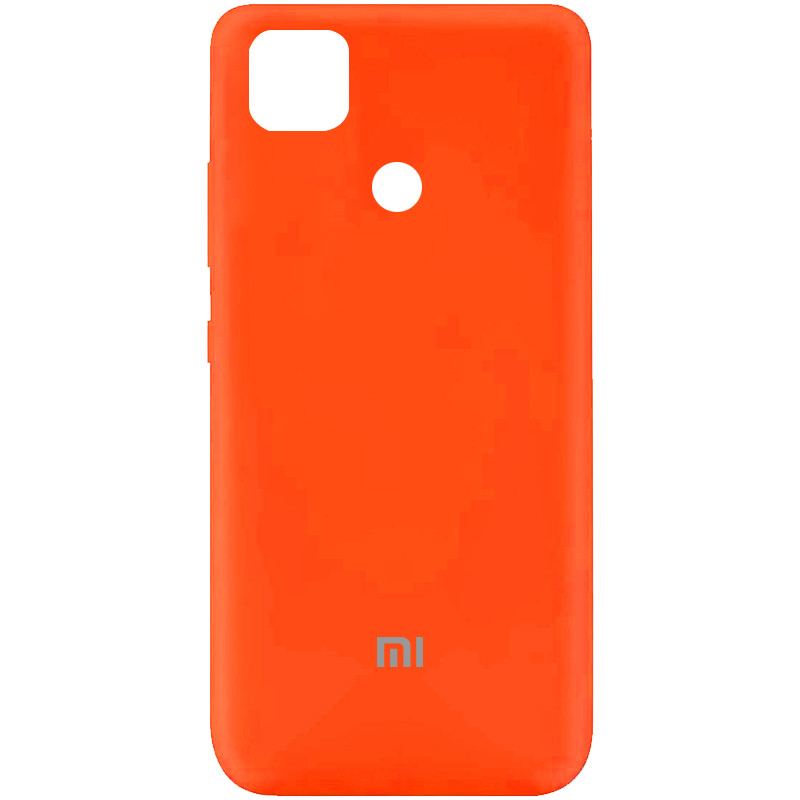 Чохол Silicone Cover My Color Full Protective (A) на Xiaomi Redmi 9C (Помаранчевий / Neon Orange)