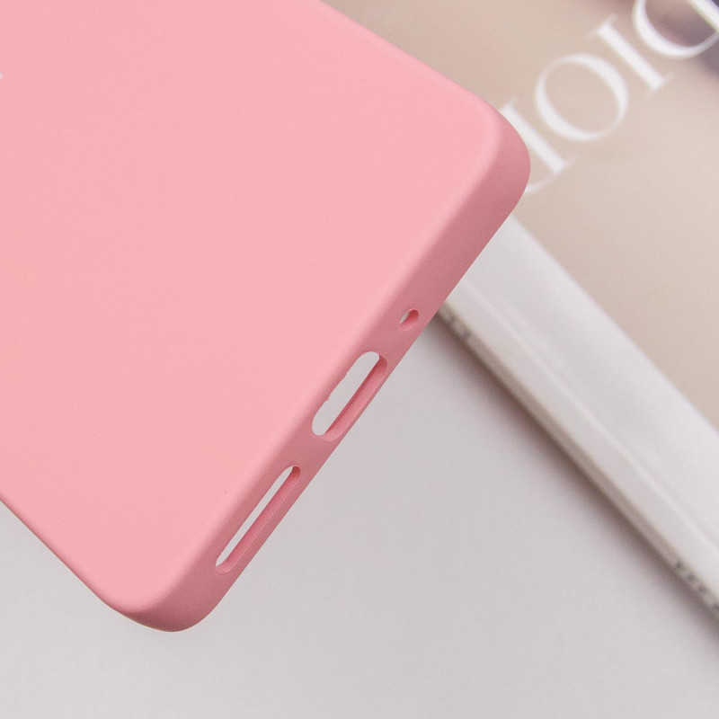 Замовити Чохол Silicone Cover Full Camera (AA) на Xiaomi Redmi Note 13 Pro 4G / Poco M6 Pro 4G (Рожевий / Pink) на vchehle.ua