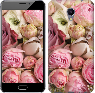 Чехол Розы v2 для Meizu M5 Note