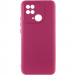 Чехол Silicone Cover Lakshmi Full Camera (A) для Xiaomi Poco C40 (Бордовый / Marsala)