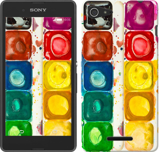

Чехол Палитра красок для Sony Xperia E3 D2202 549891
