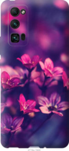 Чохол Пурпурні квіти на Huawei Honor 30 Pro
