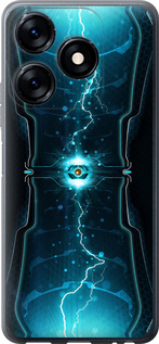 Чехол Молнии в цилиндре для Tecno Spark 10