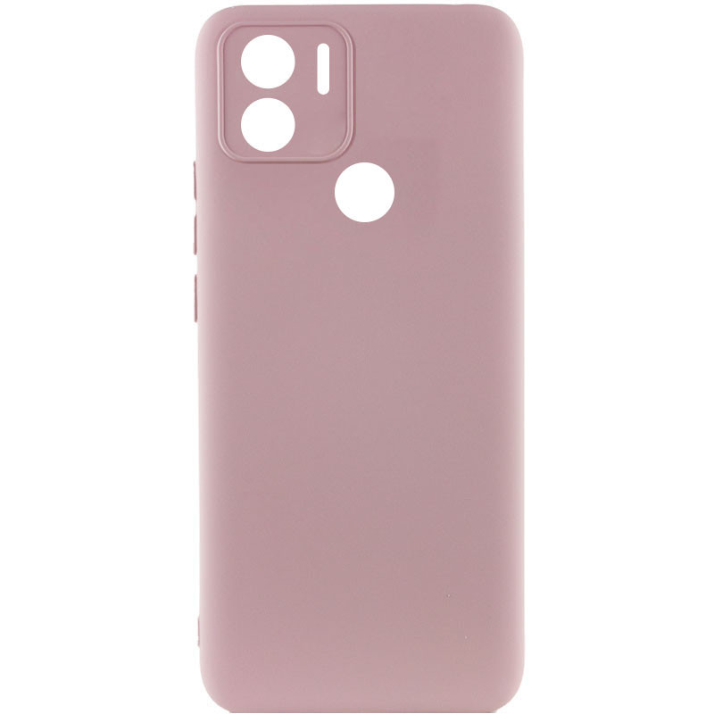 Чохол Silicone Cover Lakshmi Full Camera (A) на Xiaomi Redmi A1+ / Poco C50 / A2+ (Рожевий / Pink Sand)