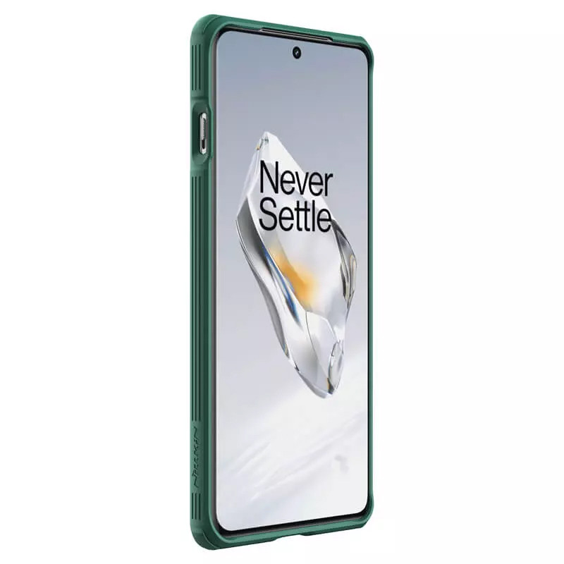 Карбонова накладка Nillkin CamShield Pro на OnePlus 12 (Deep Green) в магазині vchehle.ua