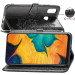 Фото Кожаный чехол-книжка Art Case с визитницей для Samsung Galaxy A20 / A30 (Черный) в магазине vchehle.ua