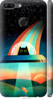 

Чохол Кот, нло, радуга, рыба для Huawei Honor 9 Lite 1403240