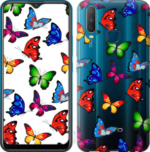 

Чехол Красочные мотыльки для Vivo Y15 881589