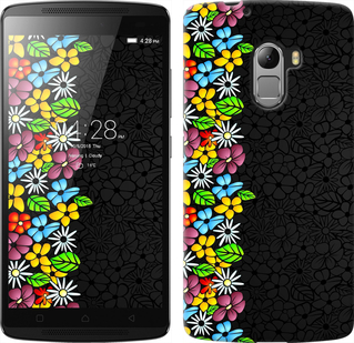 

Чехол цветочный орнамент для Lenovo A7010 102227