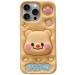 Силиконовый чехол Funny 3D для Apple iPhone 13 Pro (6.1") (Little bear)