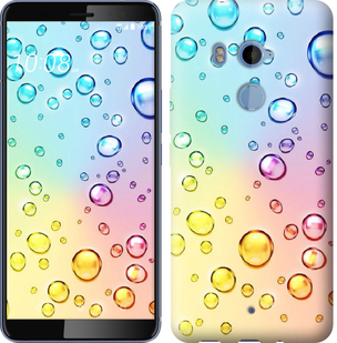 

Чехол Пузырьки для HTC U11 Plus 656441