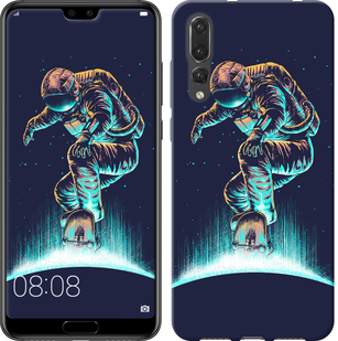 

Чохол Космонавт на скейтборді на Huawei Nova 4 698817