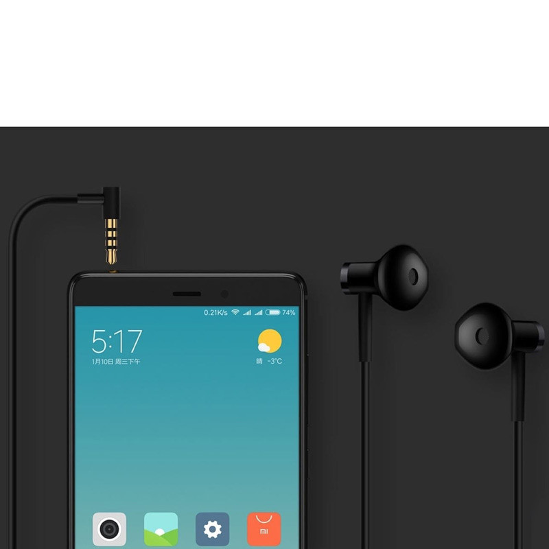 Заказать Наушники Xiaomi Hybrid DC Half-in-Ear Earphone (Black) на vchehle.ua