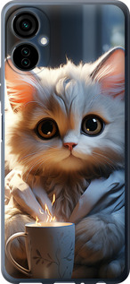 Чохол White cat на Tecno Camon 19 Neo CH6i