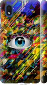 Чехол Абстрактный глаз для Samsung Galaxy A01 Core A013F