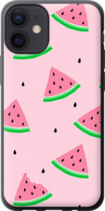 Чехол Розовый арбуз для iPhone 12 Mini