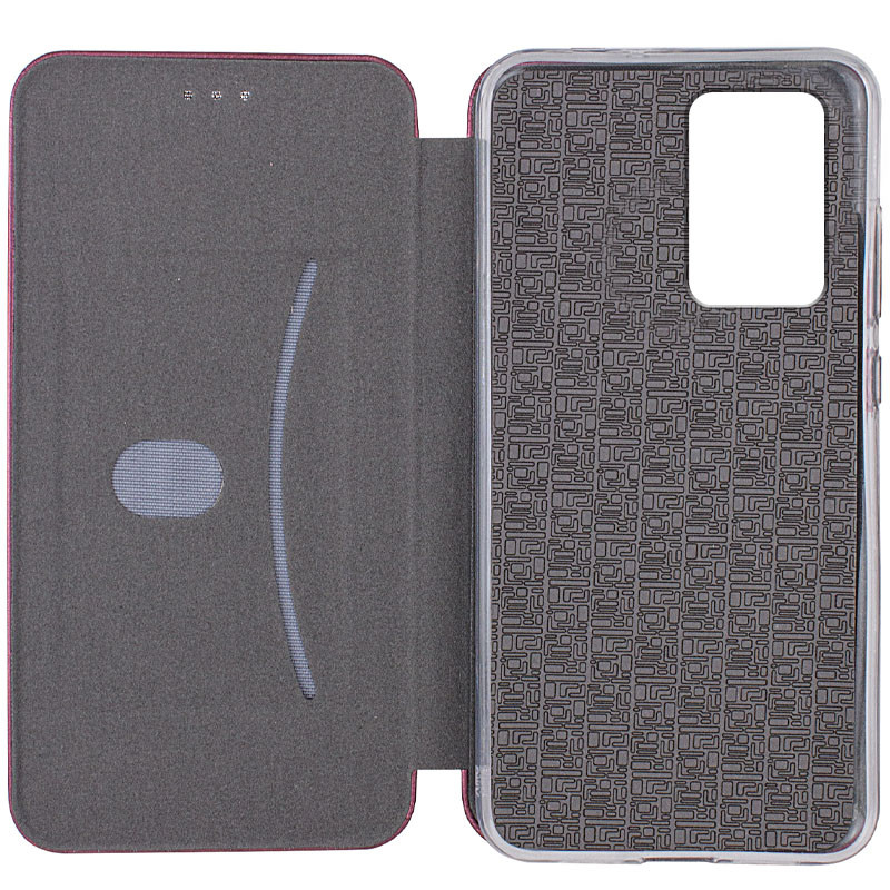 Фото Кожаный чехол-книжка Classy для Xiaomi Redmi 10 (Бордовый) в магазине vchehle.ua