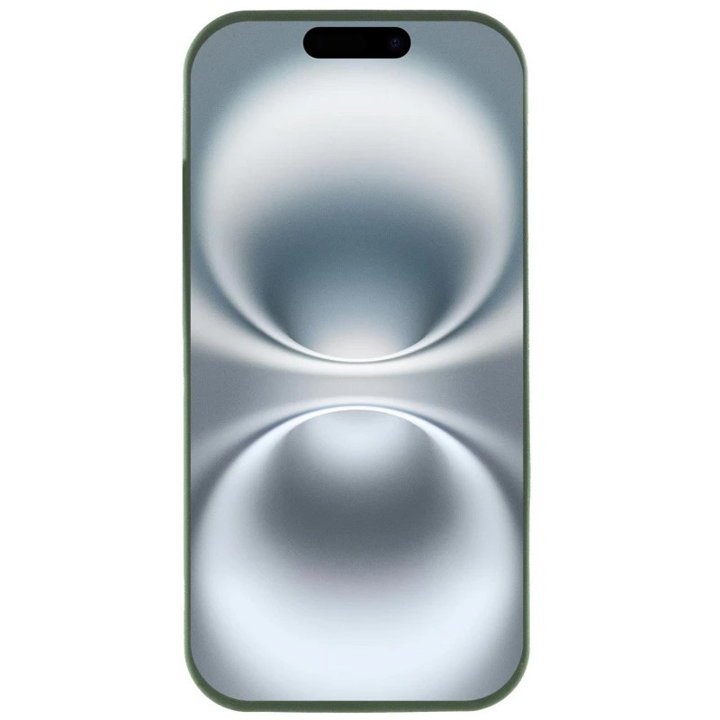 Фото Чохол Silicone Case Full Camera Protective (AA) на Apple iPhone 16e (6.1") (Зелений / Cyprus Green) на vchehle.ua