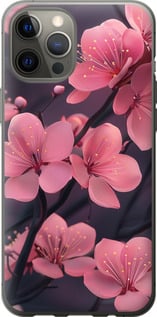 Чехол Пурпурная сакура для iPhone 12 Pro Max