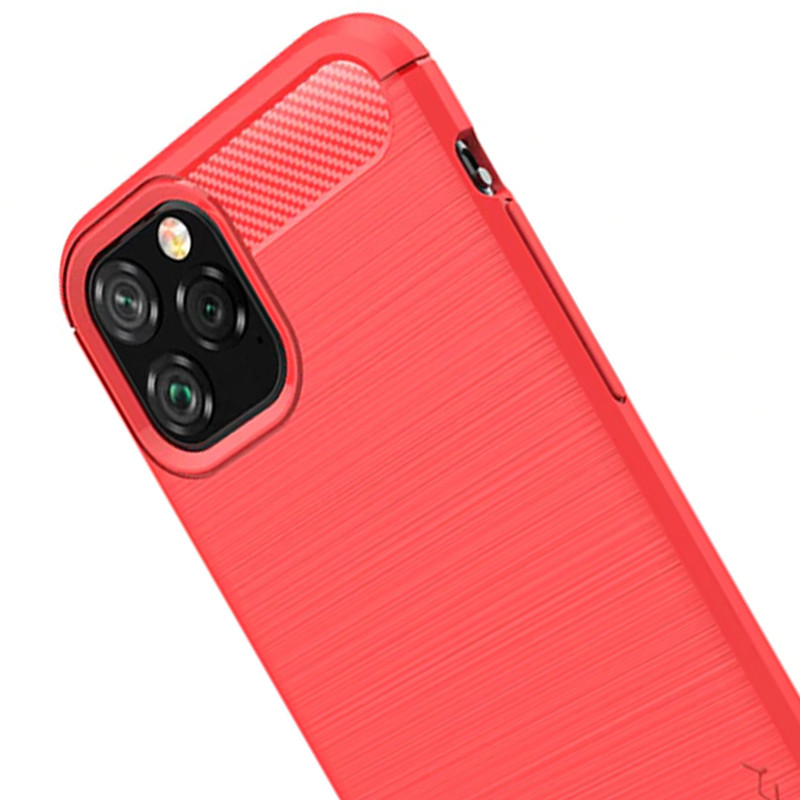 Фото TPU чехол iPaky Slim Series для Apple iPhone 11 Pro Max (6.5") (Красный) в магазине vchehle.ua