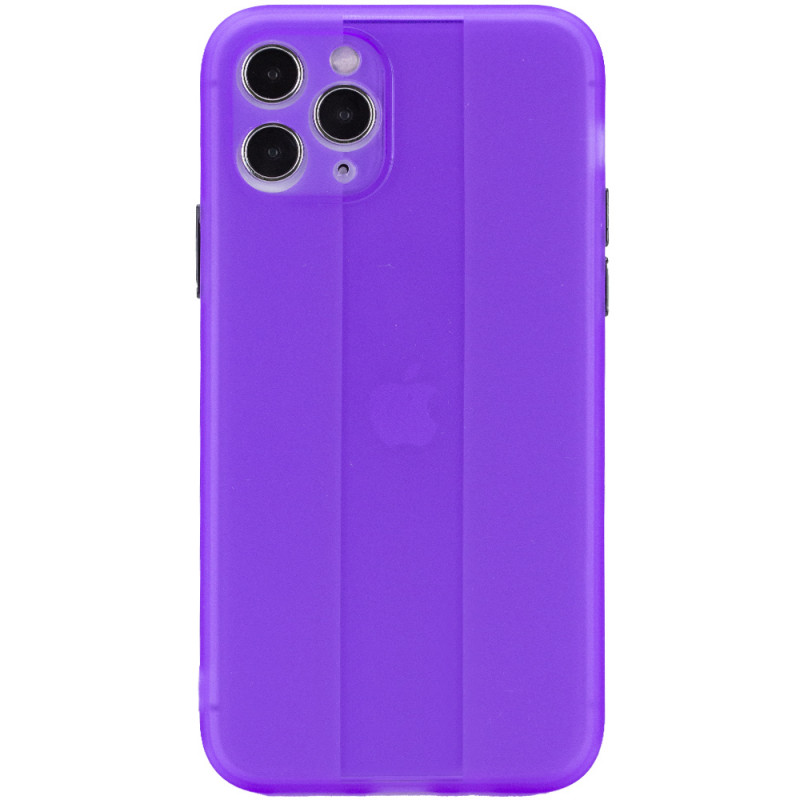Чохол TPU Glossy Line Full Camera на Apple iPhone 11 Pro (5.8") (Бузковий)
