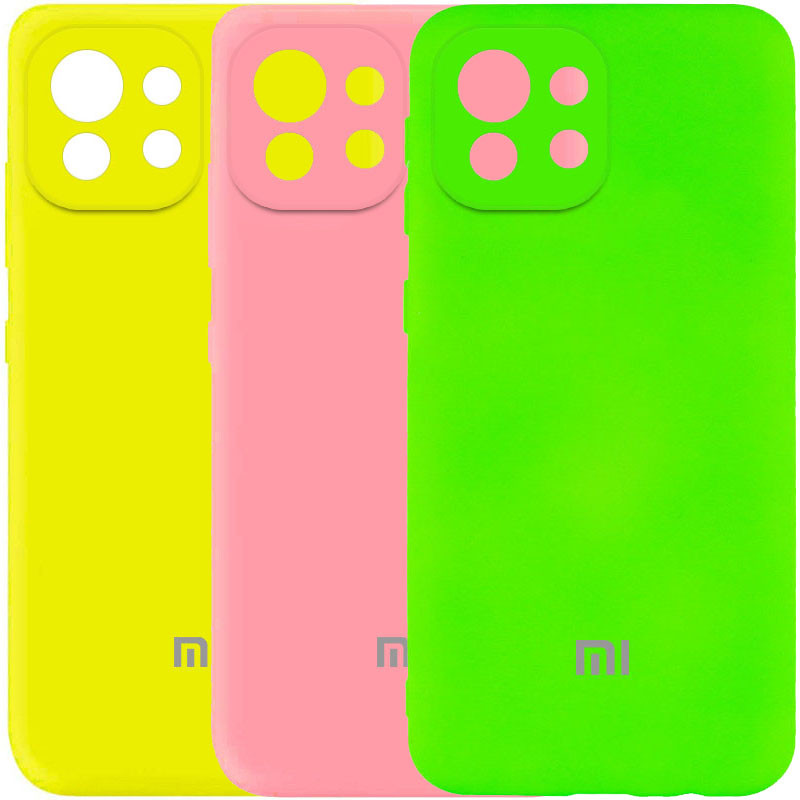 Чехол Silicone Cover My Color Full Camera (A) для Xiaomi Mi 11 Lite