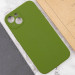 Купить Чехол Silicone Case Full Camera Protective (AA) NO LOGO для Apple iPhone 14 (6.1") (Зеленый / Dark Olive) на vchehle.ua