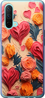 

Чохол Серця 3 на OnePlus Nord CE 1645686