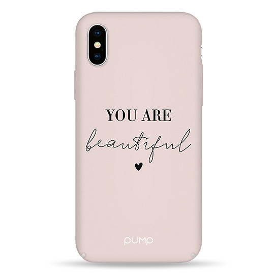 

Чохол Pump Tender Touch на Apple iPhone X (5.8") / XS (5.8") (You Are Beautifull) 858402