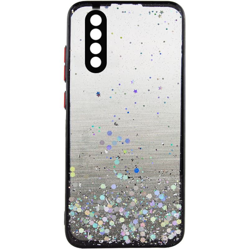 TPU чохол Spangle star із захистом камери на Samsung Galaxy A50 (A505F) / A50s / A30s (Чорний)