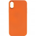 TPU чехол Bonbon Metal Style для Apple iPhone XR (6.1") (Оранжевый / Papaya)
