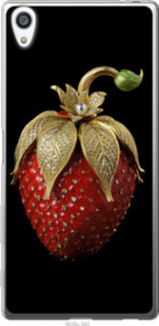 Чехол Клубника v3 для Sony Xperia Z5 Premium E6883