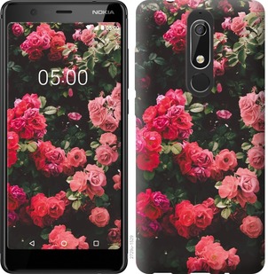 

Чохол Кущ з трояндами на Nokia 5.1 669858