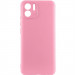 Чохол Silicone Cover Lakshmi Full Camera (AA) на Xiaomi Redmi A1 / A2 (Рожевий / Pink)