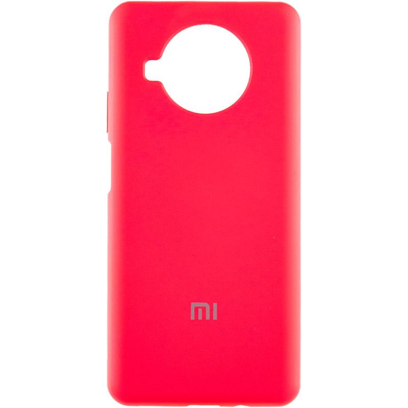 Чохол Silicone Cover Full Protective (AA) на Xiaomi Mi 10T Lite / Redmi Note 9 Pro 5G (Рожевий / Barbie pink)