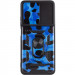 Фото Ударостійкий чохол Camshield Serge Ring Camo на Xiaomi Redmi Note 11 Pro 4G/5G / 11E Pro /12 Pro 4G (Синій / Army Blue) в маназині vchehle.ua