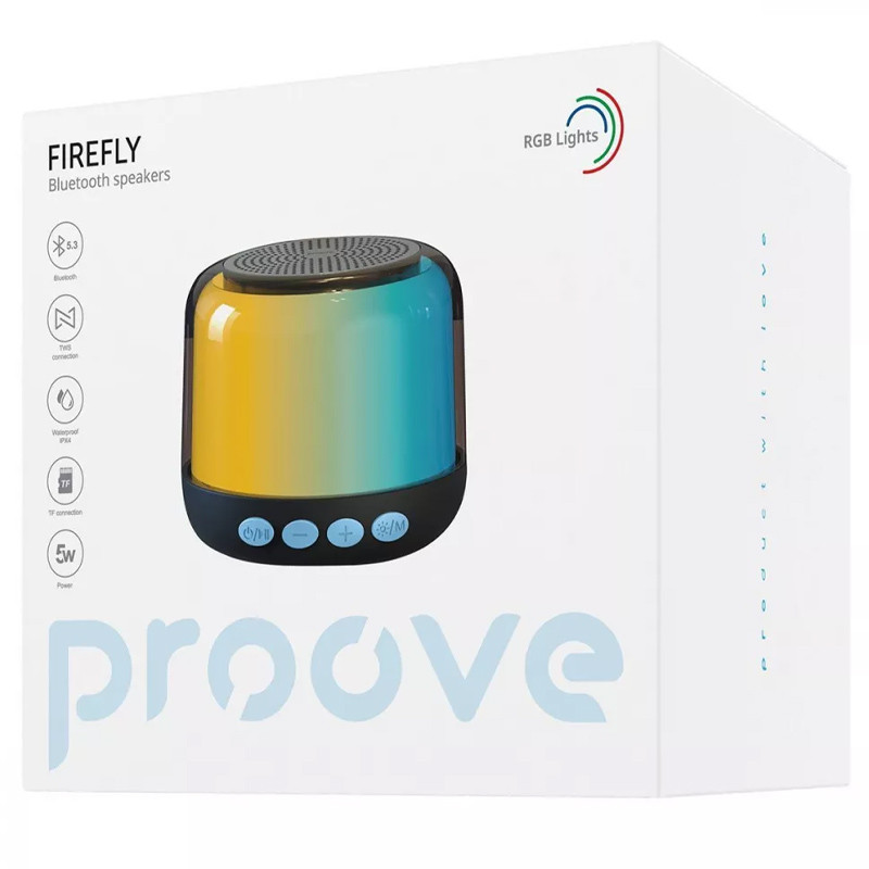 Купити Bluetooth Колонка Proove Firefly 5W (Black) на vchehle.ua