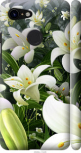 Чехол Белые лилии для Google Pixel 3
