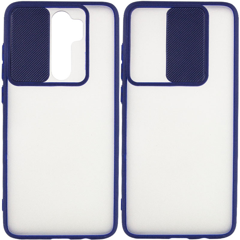 

Чохол Camshield mate TPU зі шторкою для камери для Xiaomi Redmi Note 8 Pro (Синій) 1016926