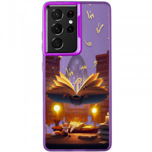 TPU+PC чохол TakiTaki Fantasy magic glow на Samsung Galaxy S21 Ultra