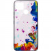 TPU+Glass чохол Diversity на Realme C15 / C12 (Stains multicolored)