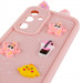 Купити Чохол TPU Toys Case with Ears на Samsung Galaxy A36 5G (Light Pink) на vchehle.ua