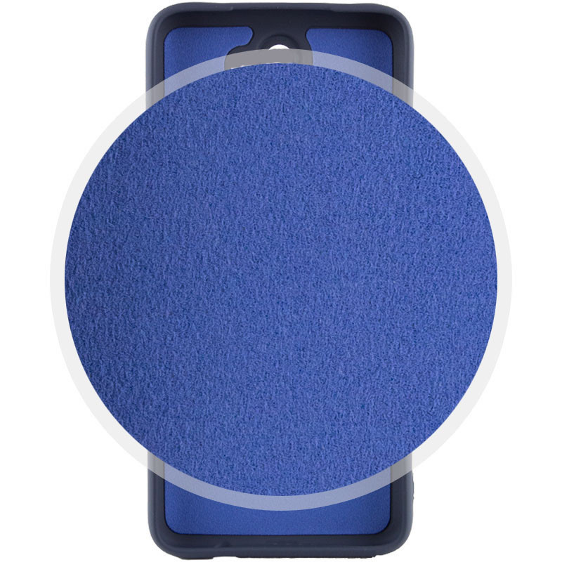 Фото Чехол Silicone Cover Lakshmi Full Camera (AA) для Xiaomi Redmi Note 8T (Синий / Midnight Blue) на vchehle.ua