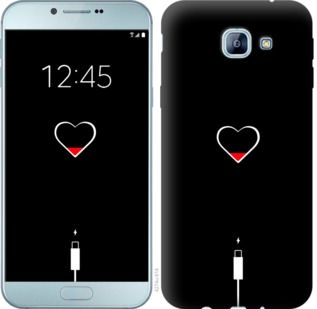 

Чехол Подзарядка сердца для Samsung Galaxy A8 (2016) A810 721057